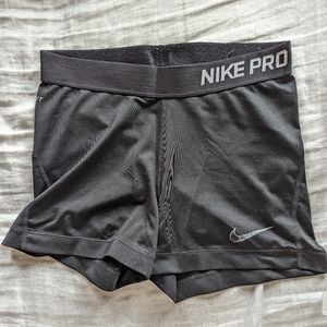 Women's Black Nike spandex medium